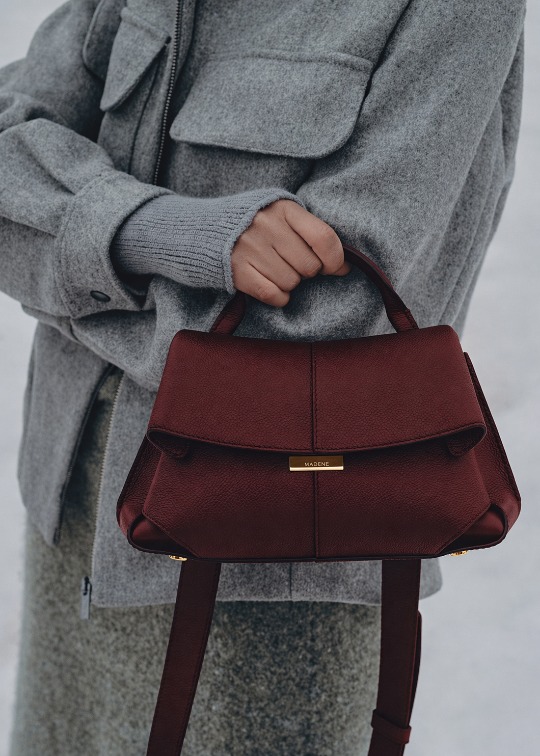 Mokki Mini - Textured Black Cherry